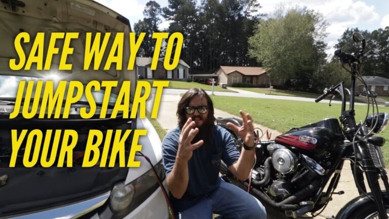 Can You Jump Start a Motorcycle With a Car