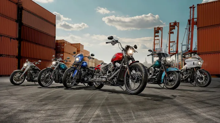 harley davidson models chart